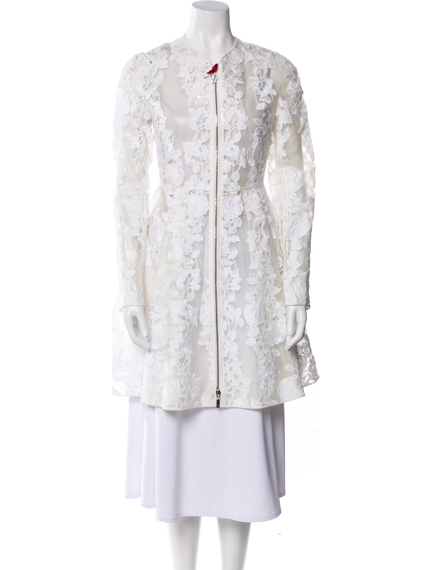 Moncler Lace Pattern Coat