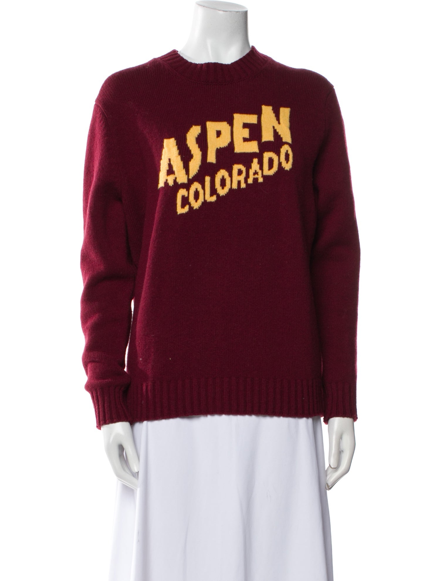 Moncler Cashmere Graphic Print Sweater