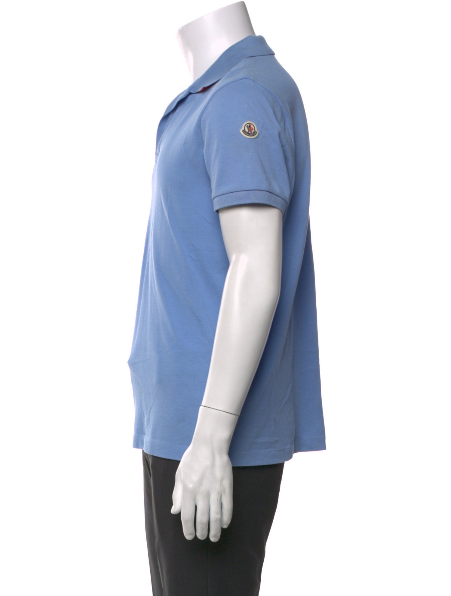 Moncler Collar Short Sleeve Polo Shirt