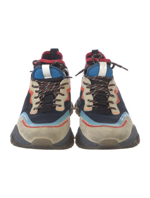 Moncler Mesh Colorblock Pattern Chunky Sneakers