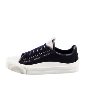 Moncler Canvas Mesh Accents Sneakers
