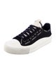 Moncler Canvas Mesh Accents Sneakers