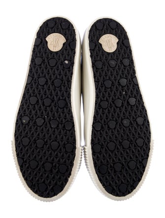 Moncler Canvas Mesh Accents Sneakers