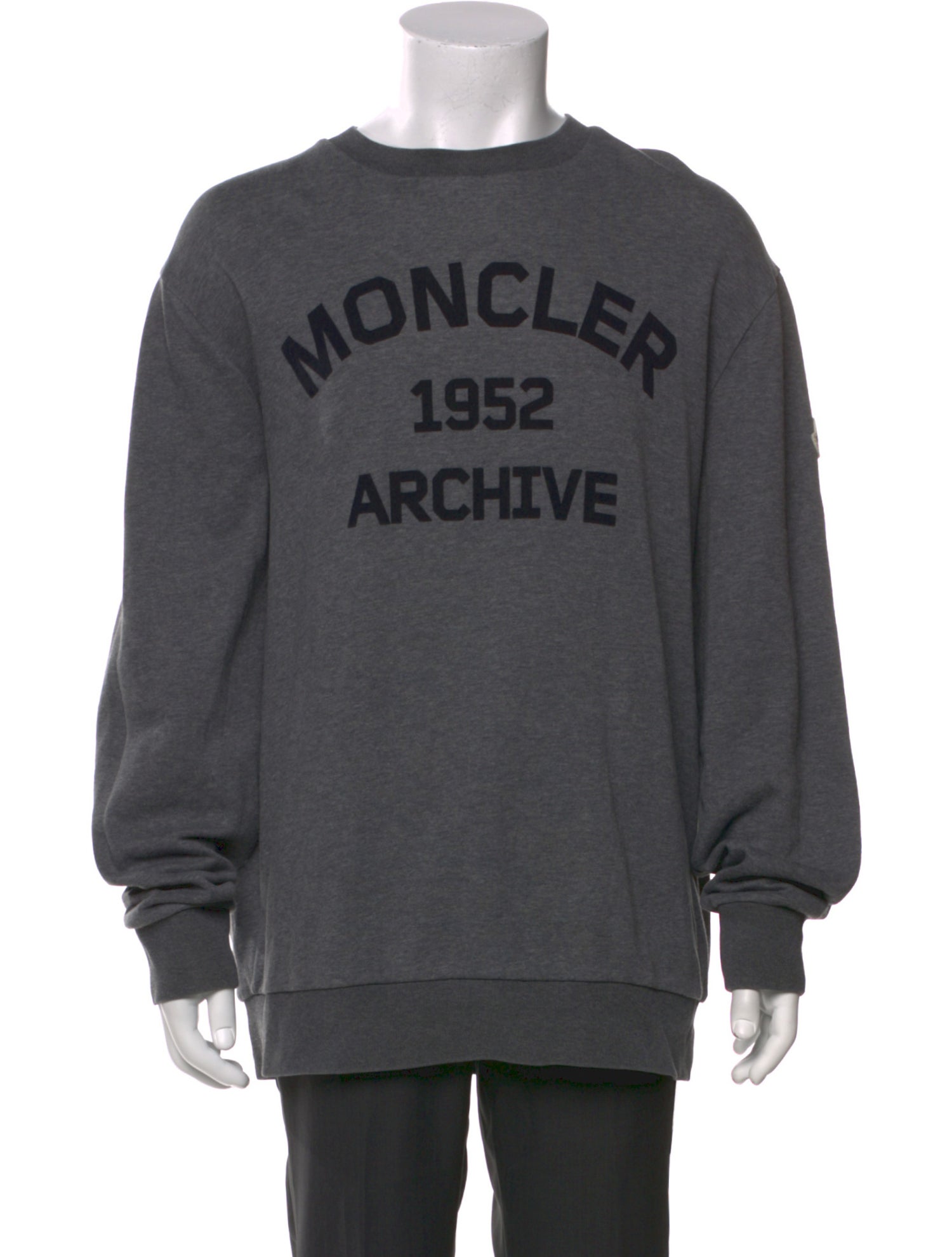 Moncler Graphic Print Crew Neck Sweatshirt