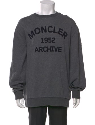 Moncler Graphic Print Crew Neck Sweatshirt