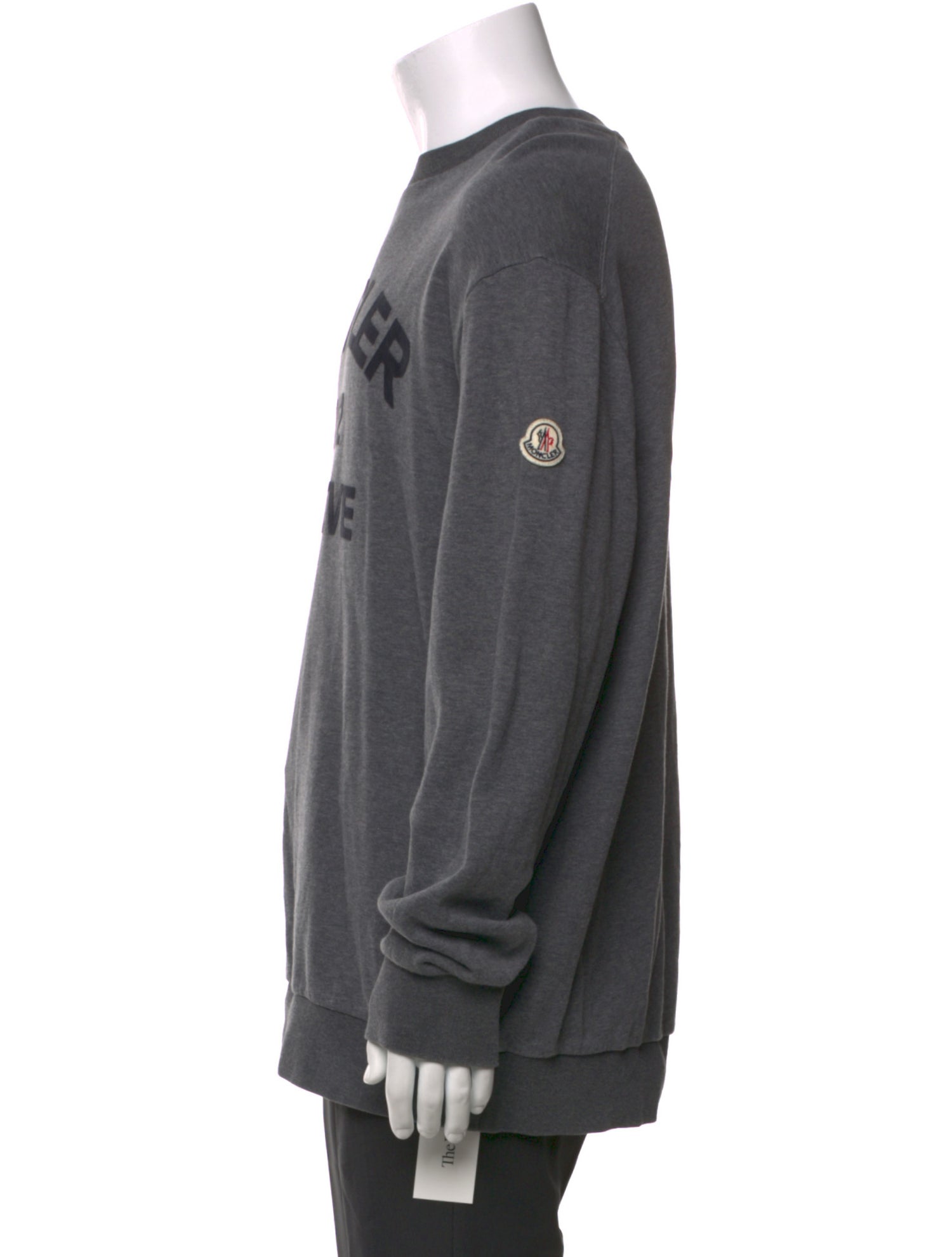 Moncler Graphic Print Crew Neck Sweatshirt