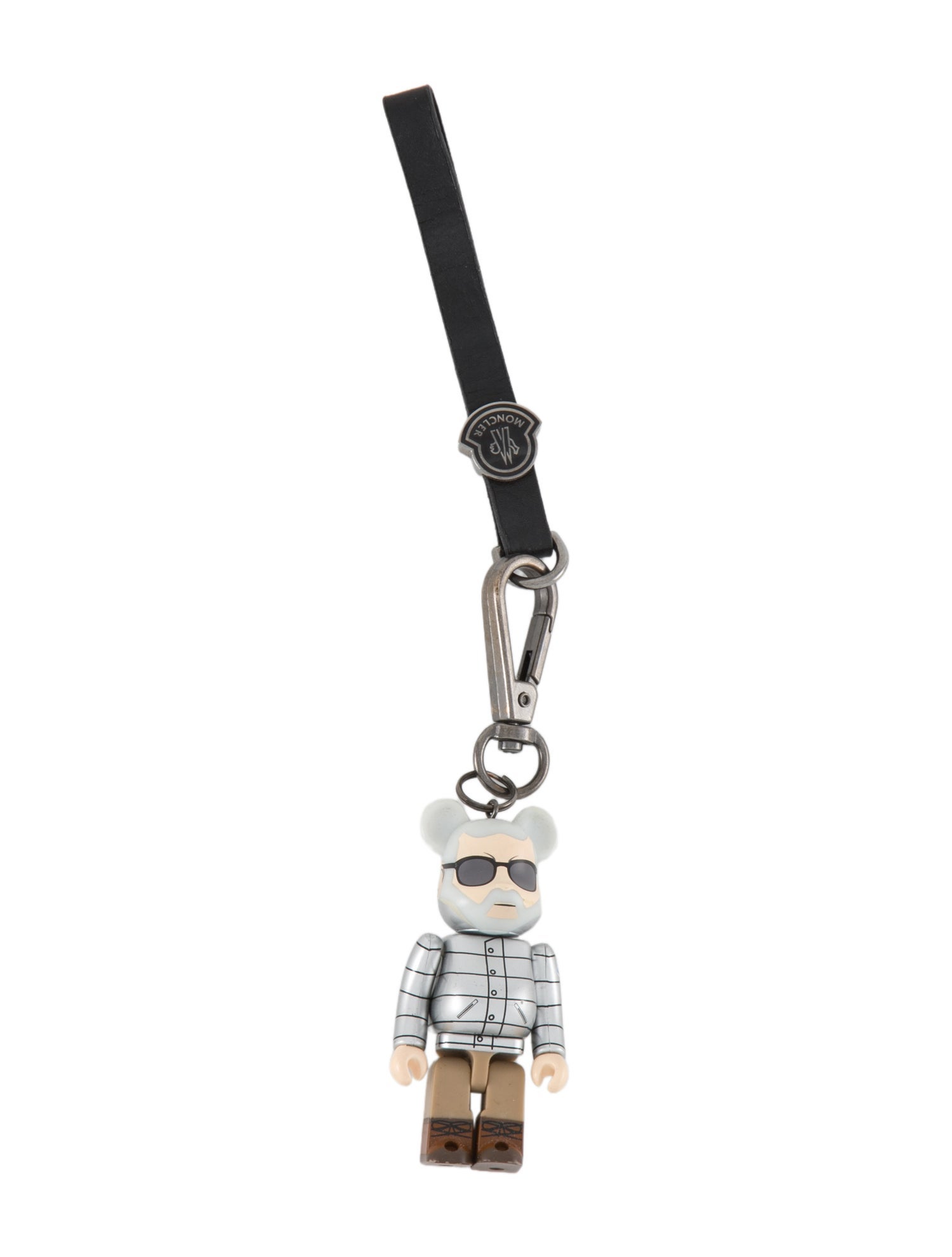 Moncler Bearbrick Toy Keychain