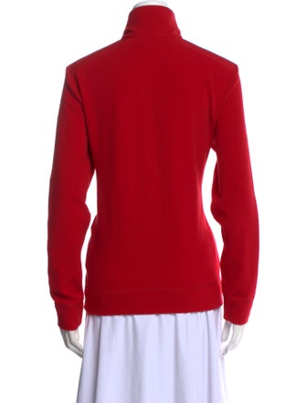 Moncler Mock Neck Long Sleeve Sweatshirt