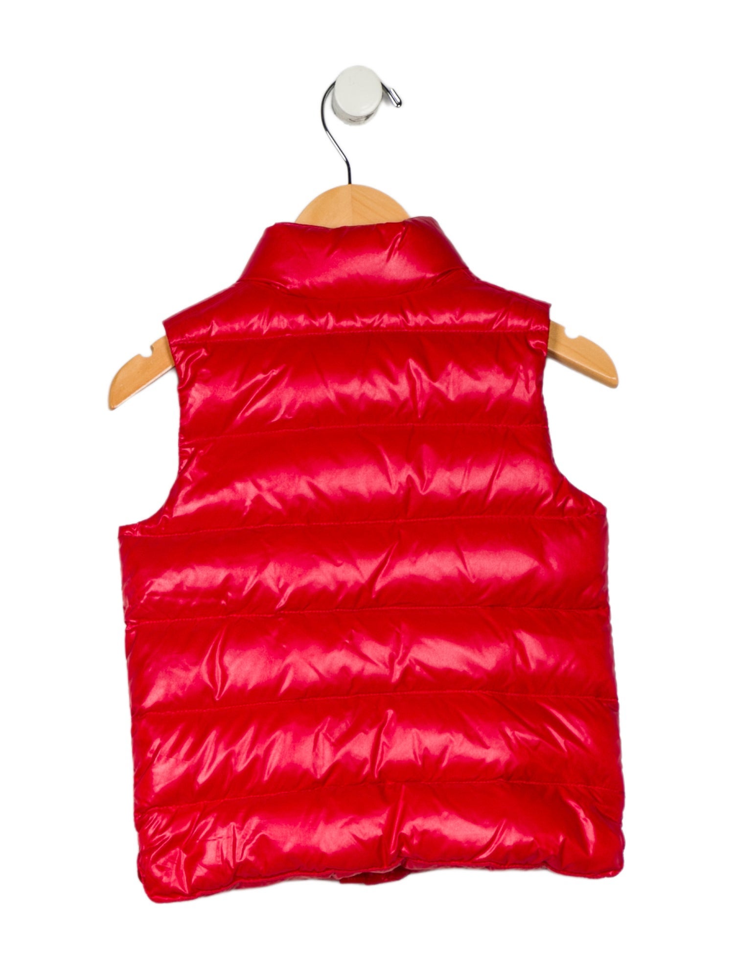 Moncler Moncler Boys' Red Puffer Vest
