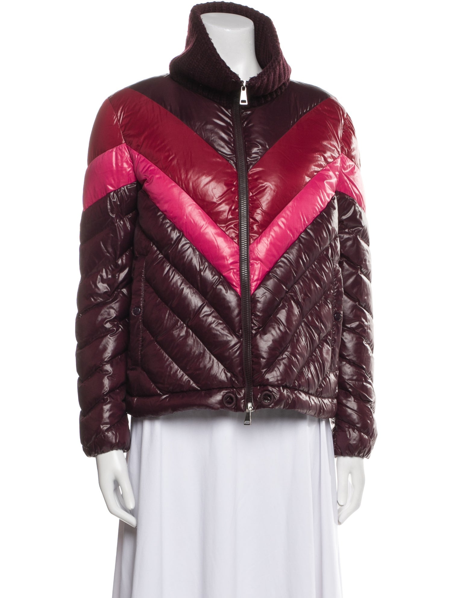 Moncler Striped Coat