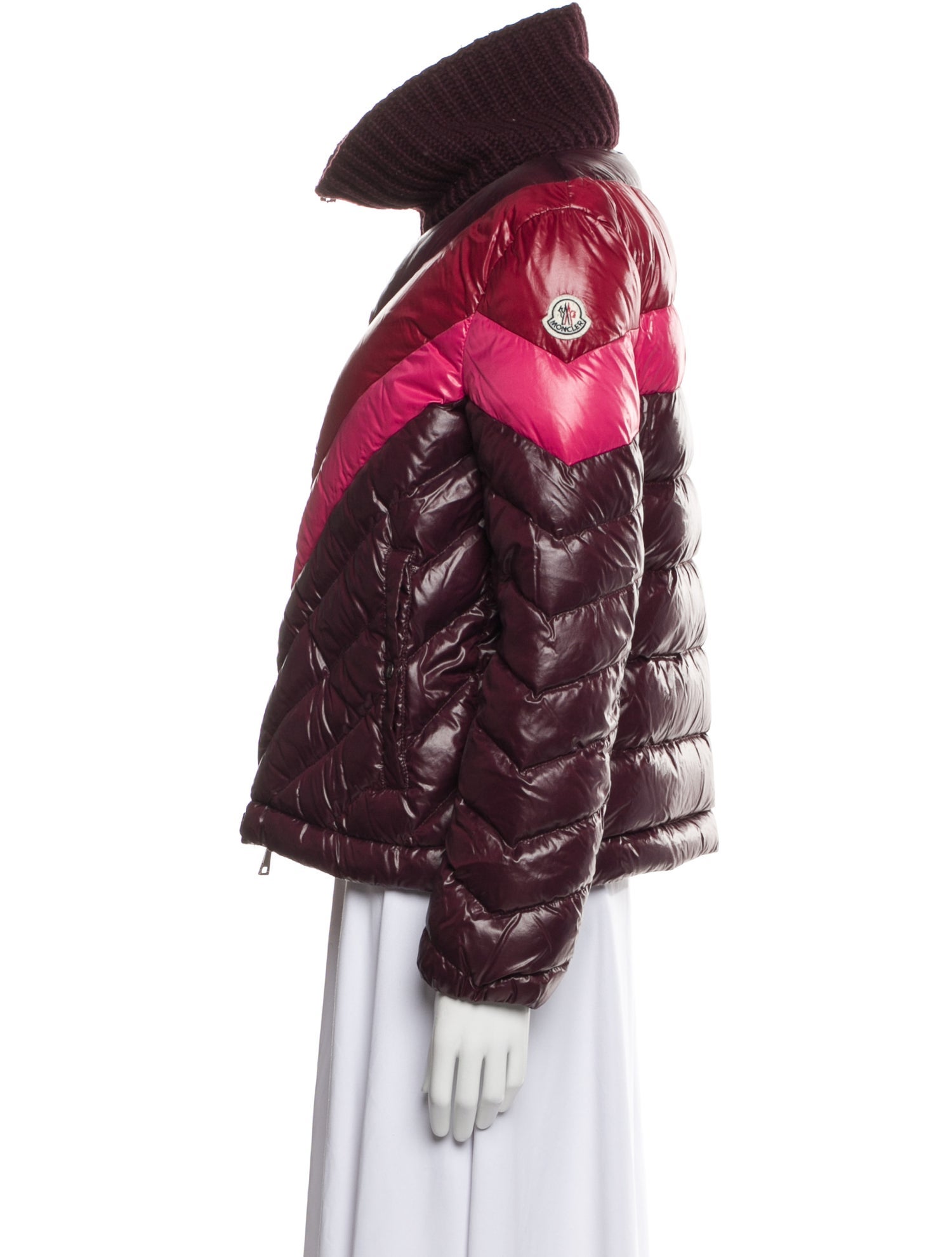 Moncler Striped Coat