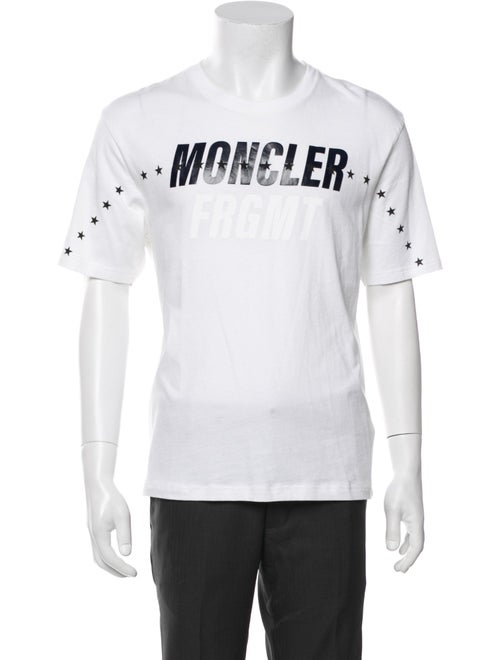Moncler Graphic Print Crew Neck T-Shirt