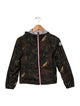 Moncler Girls' Hooded Camouflage Jacket