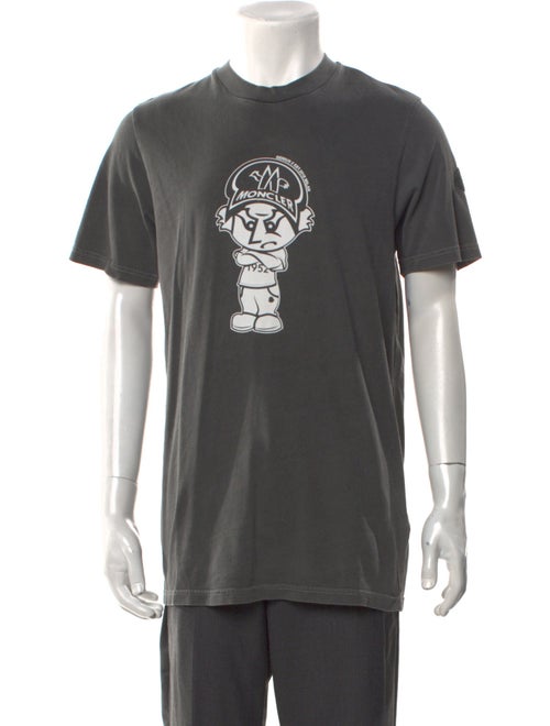 Moncler Genius Graphic Print Crew Neck T-Shirt
