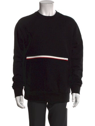 Moncler Striped Crew Neck Sweatshirt