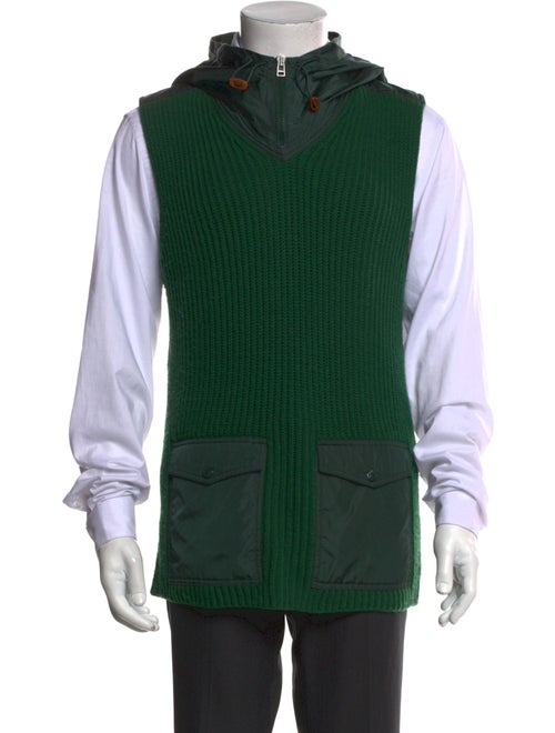 Moncler Genius Wool Mock Neck Sweater Vest