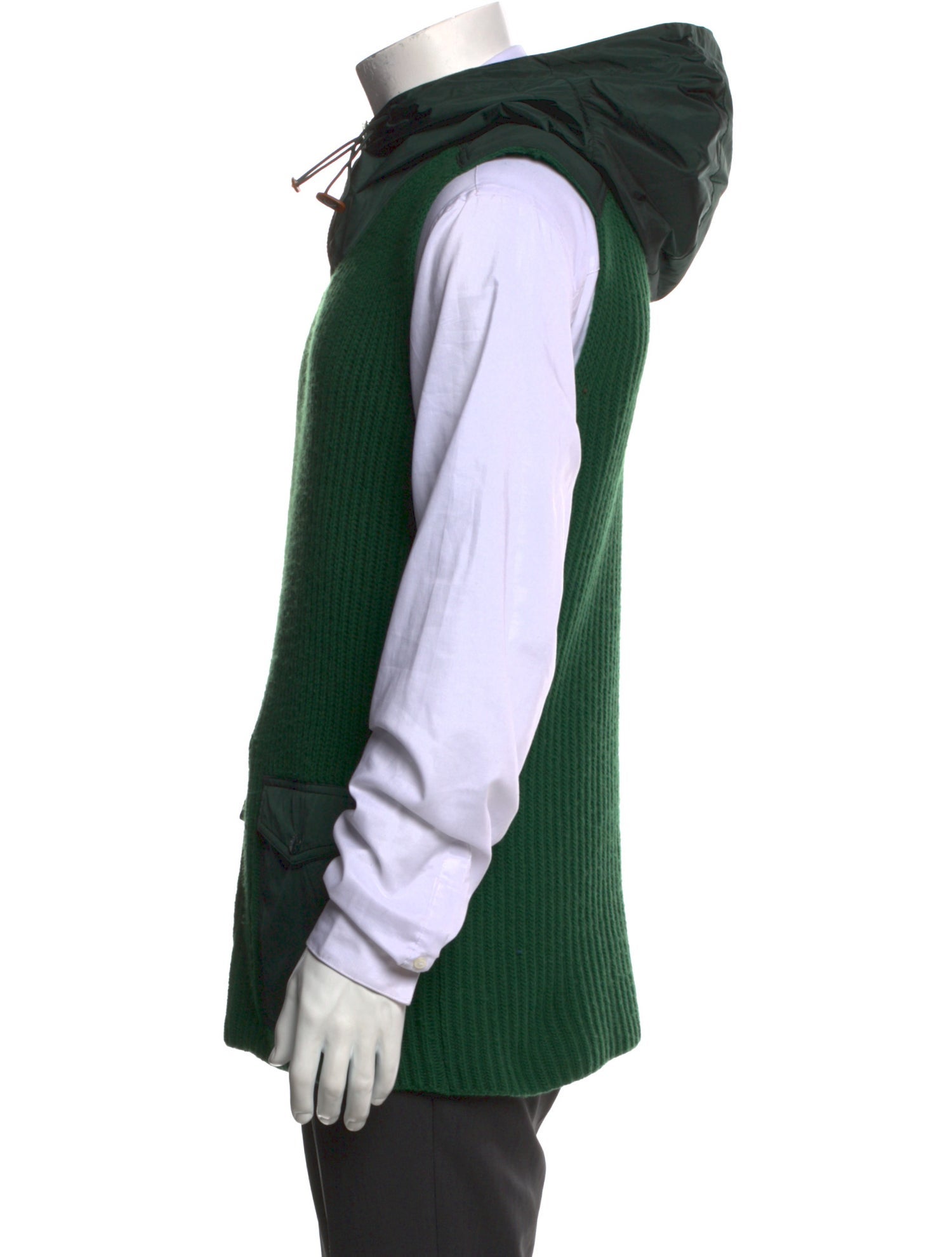 Moncler Genius Wool Mock Neck Sweater Vest