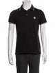 Moncler Crew Neck Short Sleeve Polo Shirt
