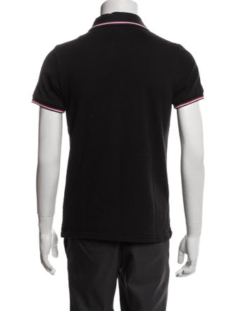 Moncler Crew Neck Short Sleeve Polo Shirt