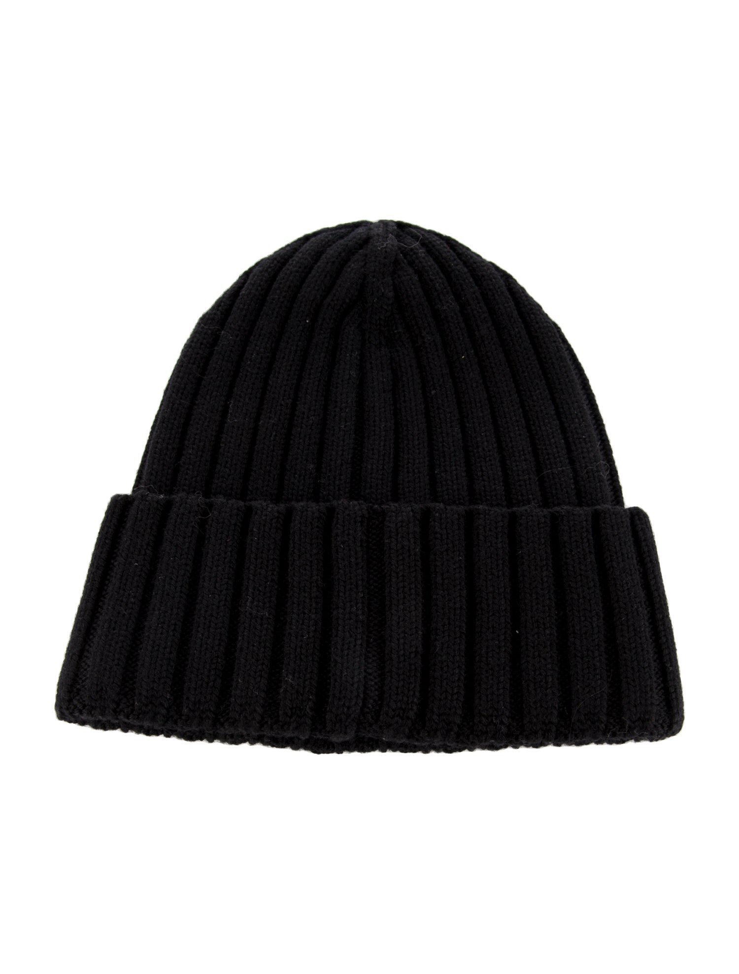Moncler Ribbed Knit Logo Beanie