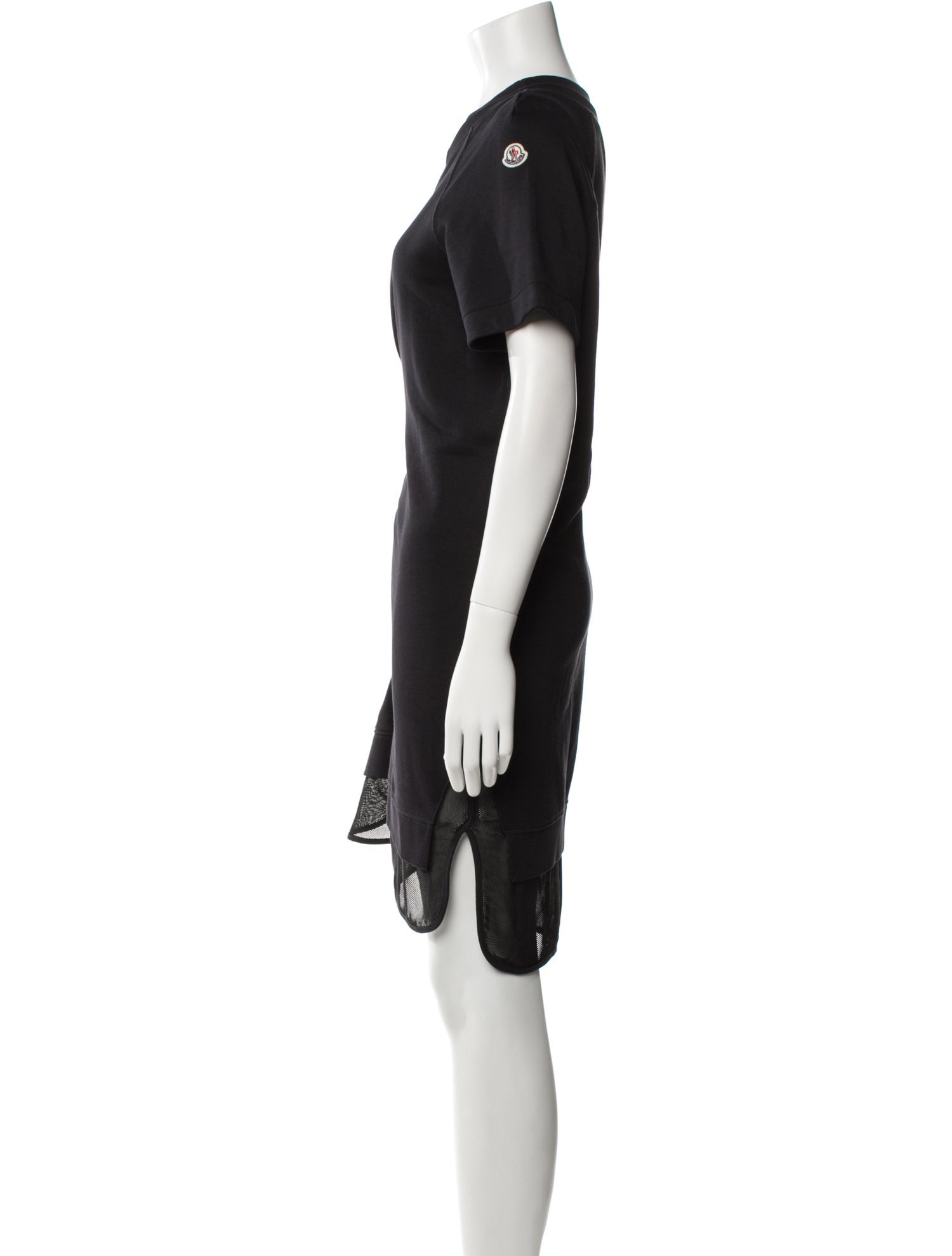 Moncler Crew Neck Knee-Length Dress