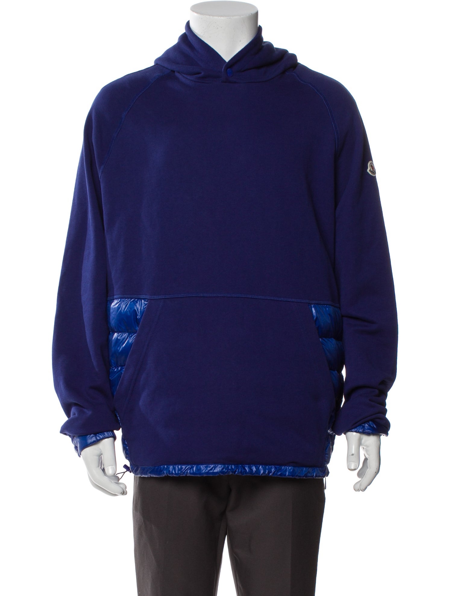 Moncler V-Neck Long Sleeve Hoodie