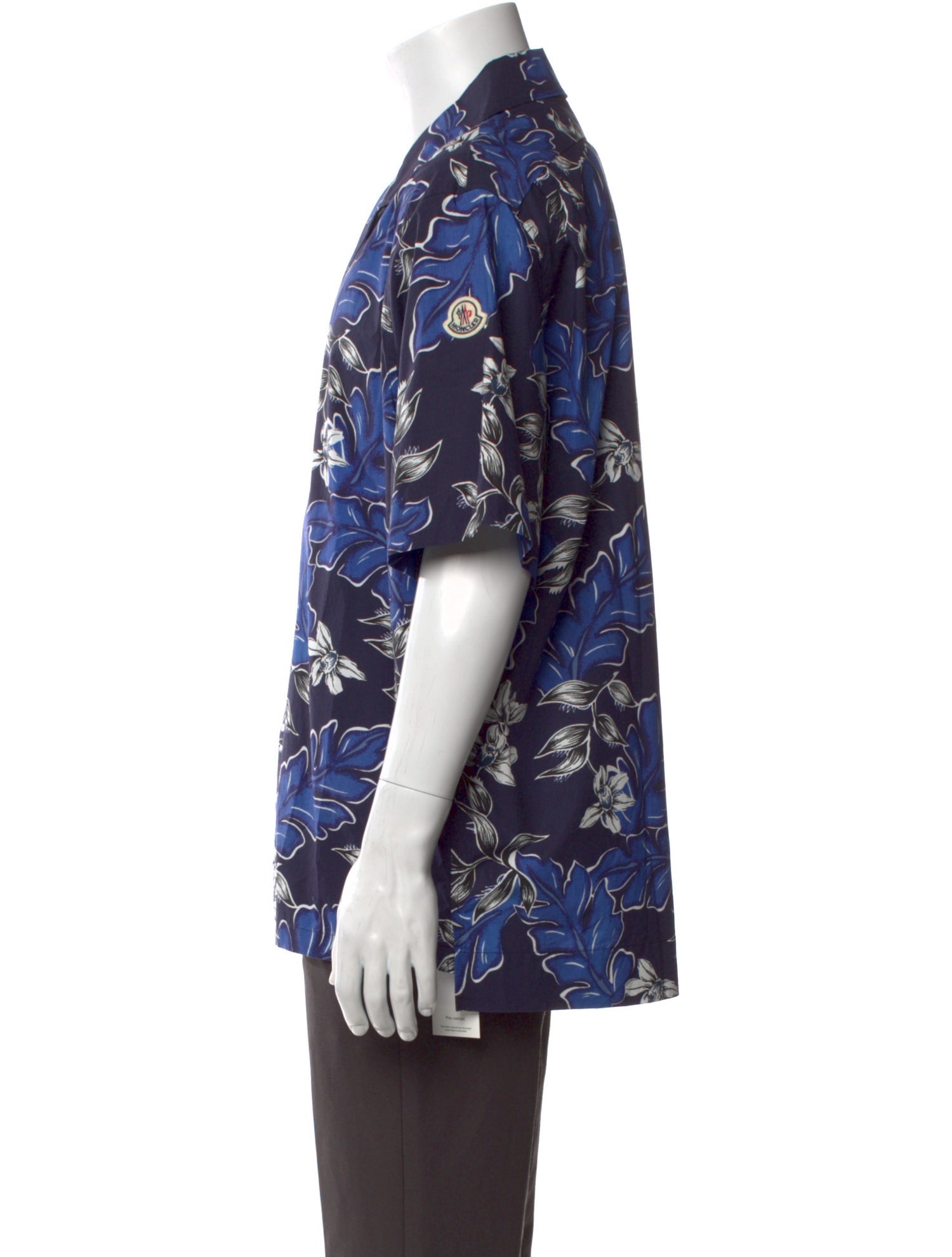 Moncler Printed Short Sleeve Shirt