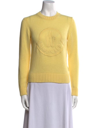 Moncler Virgin Wool Crew Neck Sweater