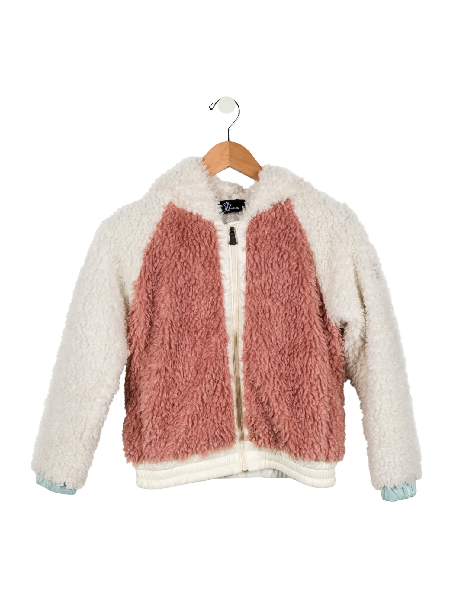 Moncler Kids' Faux Fur Jacket