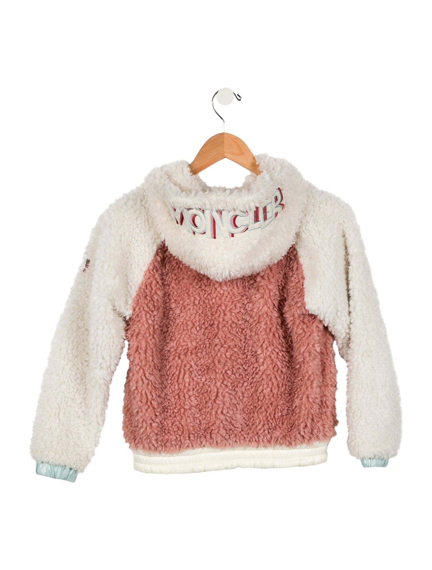 Moncler Kids' Faux Fur Jacket