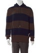 Moncler Striped Crew Neck Pullover