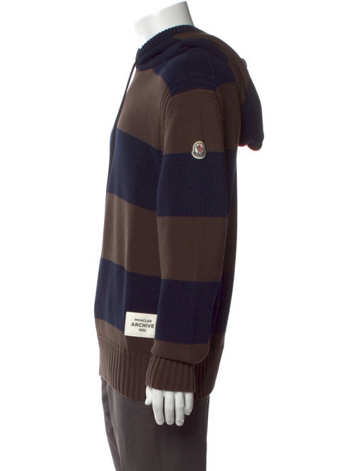 Moncler Striped Crew Neck Pullover