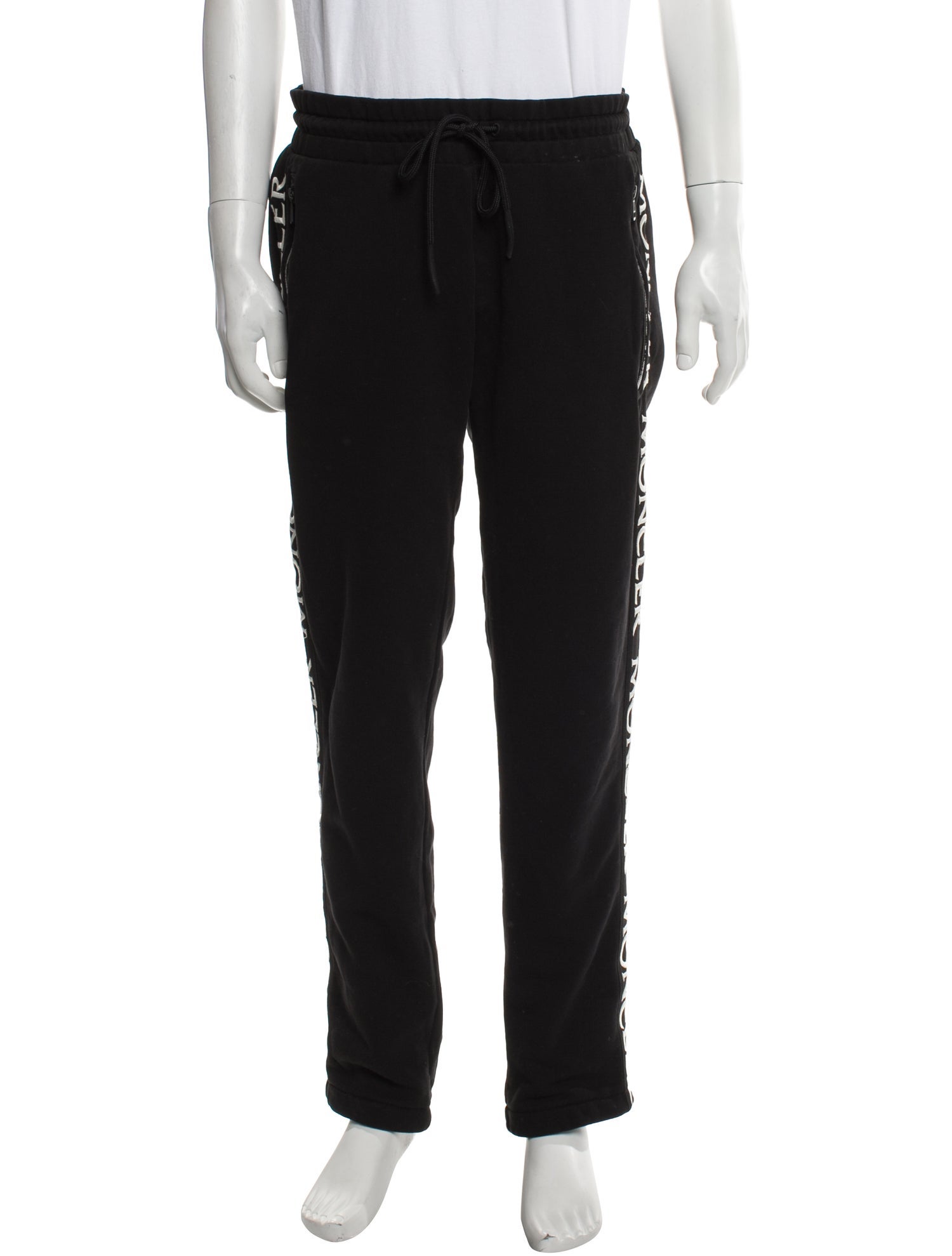 Moncler Embroidered Accent Lounge Bottoms