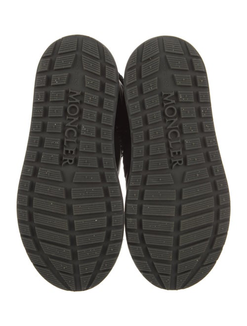 Moncler Nylon Graphic Print Combat Boots