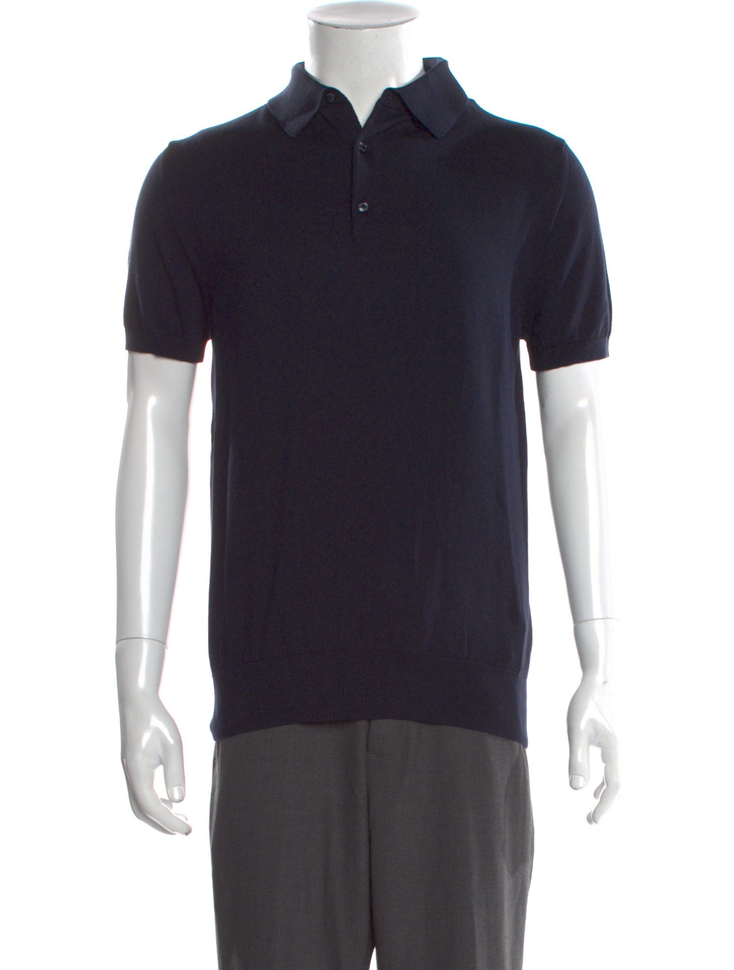 Moncler Crew Neck Short Sleeve Polo Shirt w/ Tags