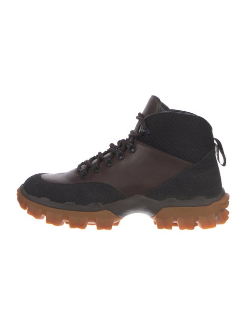 Moncler Leather Hiking Boots