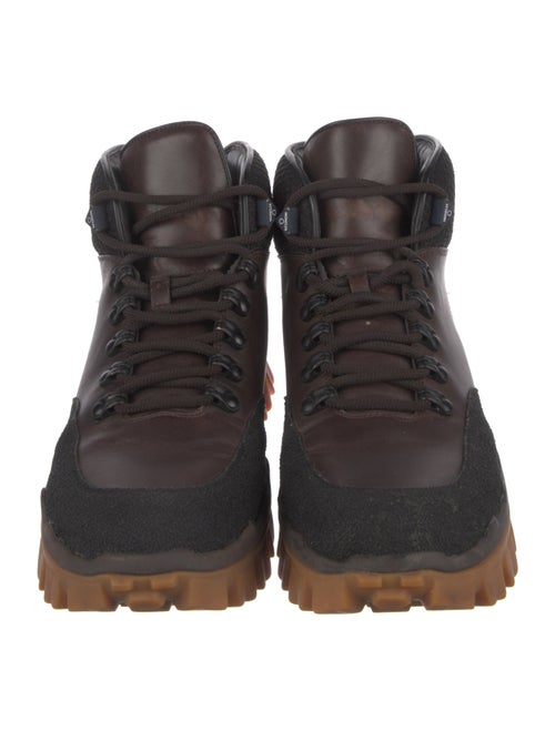 Moncler Leather Hiking Boots