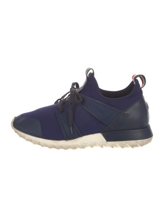 Moncler Neoprene Colorblock Pattern Athletic Sneakers