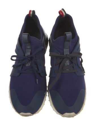 Moncler Neoprene Colorblock Pattern Athletic Sneakers