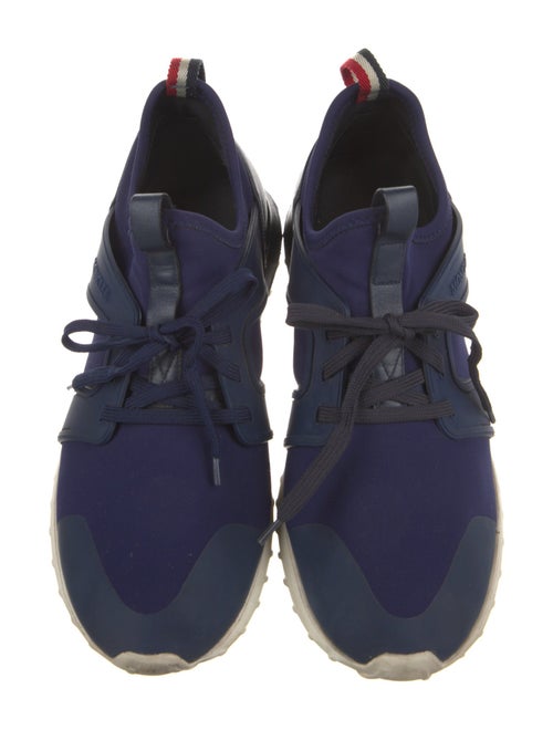 Moncler Neoprene Colorblock Pattern Athletic Sneakers