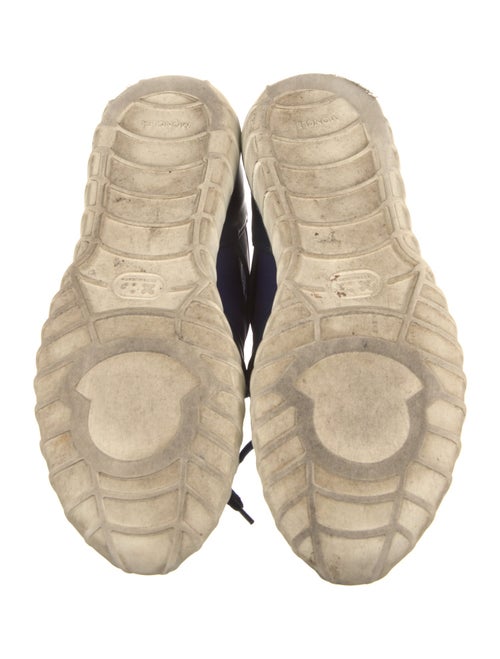 Moncler Neoprene Colorblock Pattern Athletic Sneakers