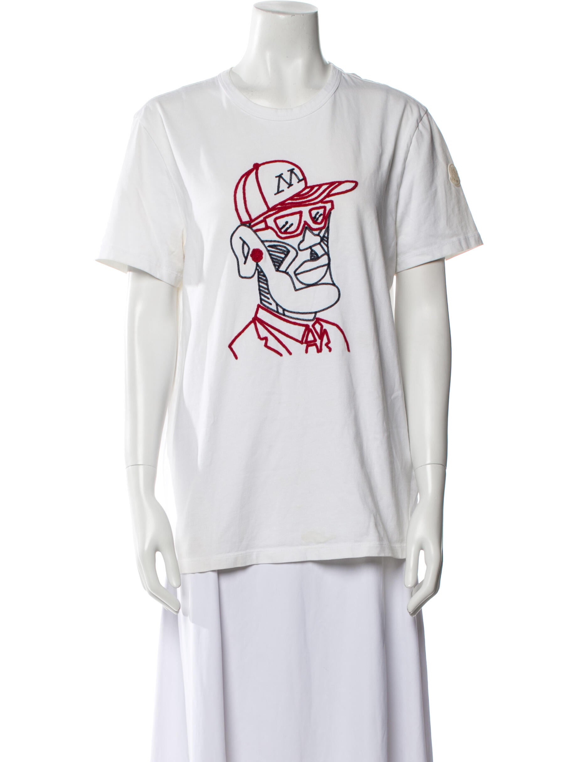 Moncler Maglia Graphic Print T-Shirt