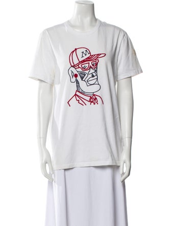 Moncler Maglia Graphic Print T-Shirt