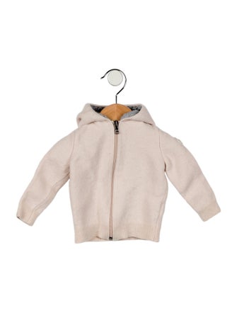 Moncler Toddler Girls' Solid Zip Hoodie