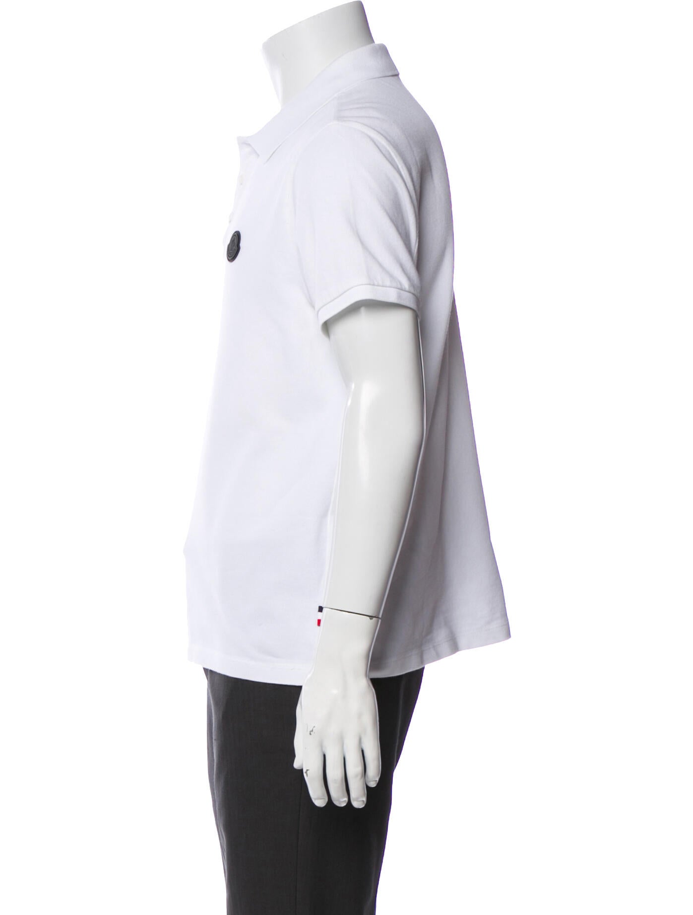 Moncler Crew Neck Short Sleeve Polo Shirt