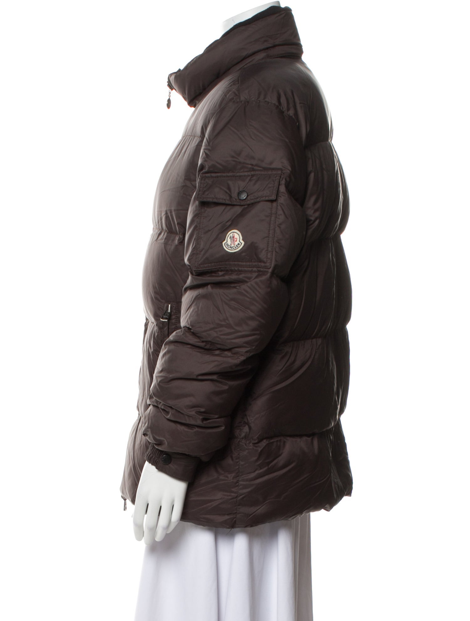 Moncler Vintage Nylon Down Jacket