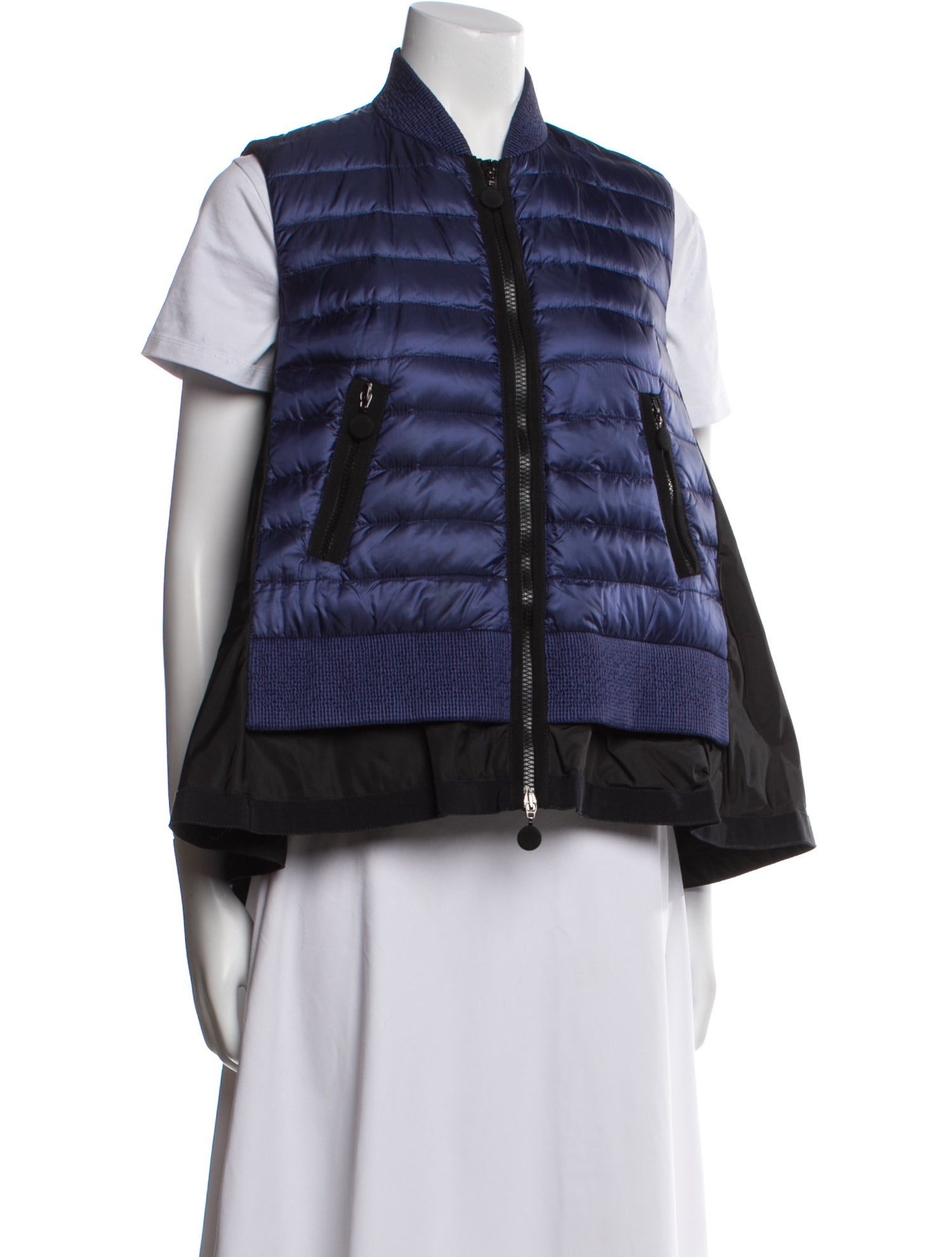Moncler Striped Down Jacket