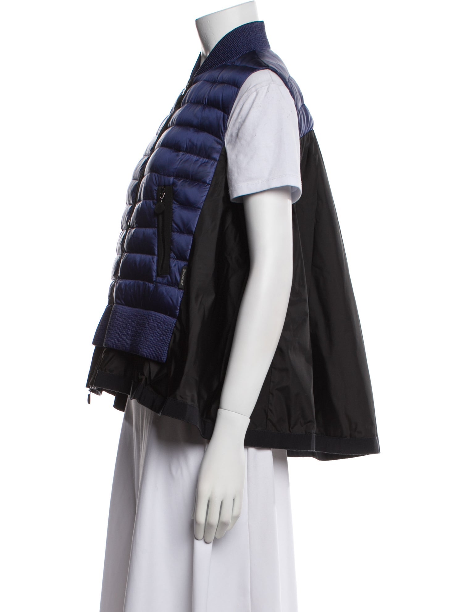 Moncler Striped Down Jacket