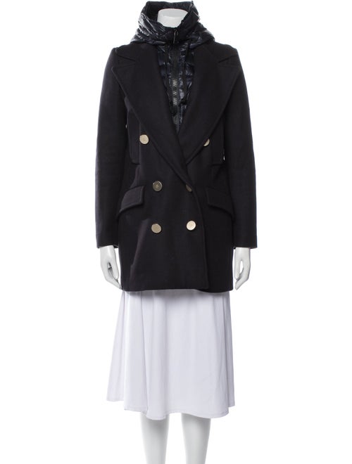Moncler Virgin Wool Peacoat