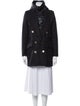 Moncler Virgin Wool Peacoat